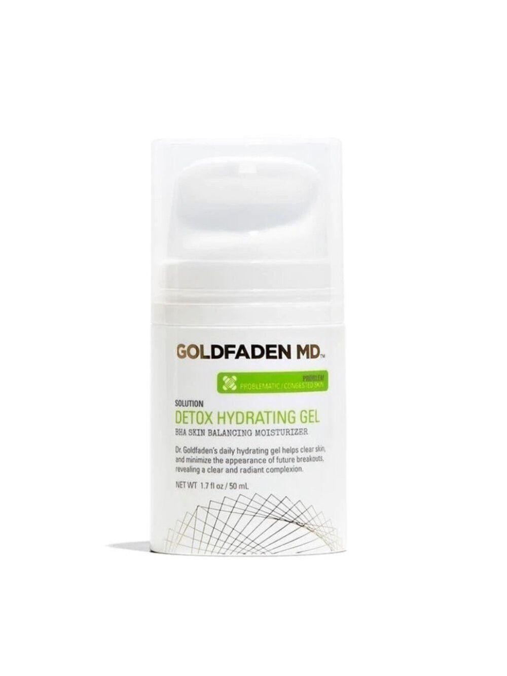 Goldfaden MD Detox Hydrating Gel NEW BHA Skin Balancing Moisturizer | Price FIRM